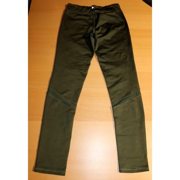 Girls Old Navy Active Go-Dry Elevate High Rise Leggings XL 14 Olive Activewear - Picture 6 of 7